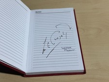 Horse Racing Autograph Book inc Piggott Champion Walsh Stoute Saeed Bin Suroor +