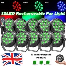 10X Rechargeable Par Lights
