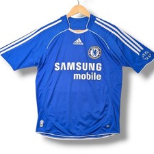 Chelsea FC Adidas Home Shirt 2006-2008 Size 32/34 Youth XL Football Jersey