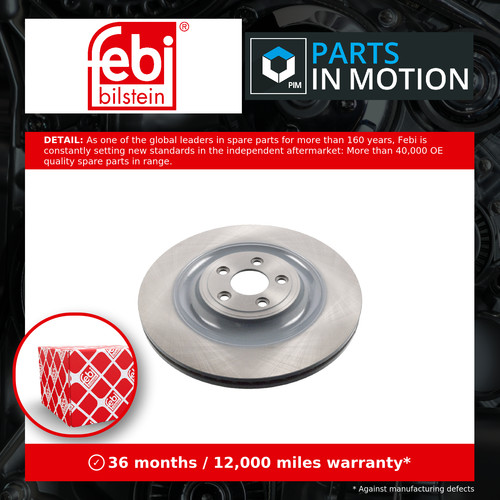 Brake discs pair - pair, vented
