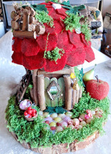 Handcrafted Toadstool Fairy