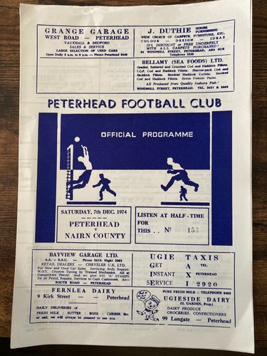 Peterhead home programmes