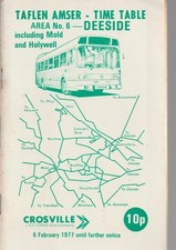 CROSVILLE BUS TIMETABLE BOOK