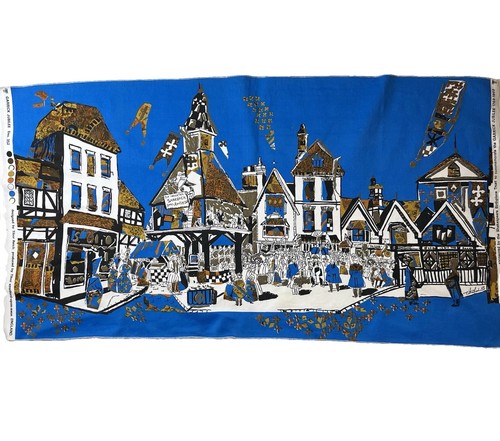 Vtg tibor reich fabric - fabric, panel