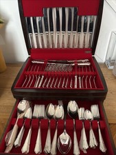 8 Place Cutlery Canteen Silver