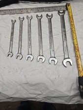 Snap-On Metric Spanners Open End Ratchet Set Spanner Wrench