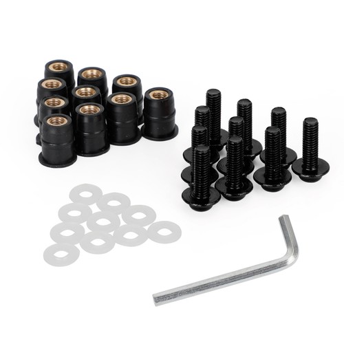 10x aluminum m5x16mm - aluminum,