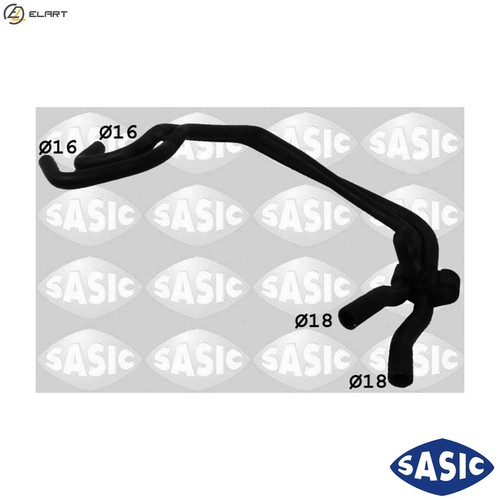 Radiator hose 3404072 - radiator, for