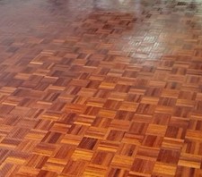re claimed parquet flooring