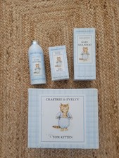 Crabtree & Evelyn Tom Kitten Shampoo +  Soap + Talcum powder