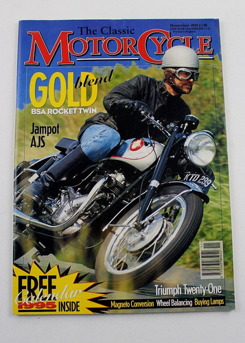 Classic motorcycle nov 1994 - classic,