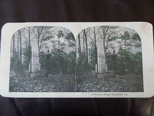 c.1895 COLOUR 3d STEREOGRAPH/