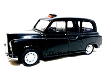 Black Cab Taxi Car Model Pull