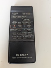 Genuine SHARP Remote Control 2EE1R289A FOR VIDEO CASSETTE RECORDER