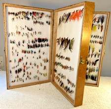 Two Deck Fly Box & 300+ Salmon