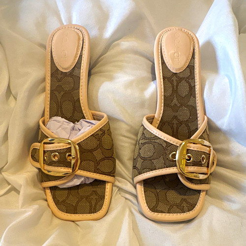Coach beige brown signature - coach,