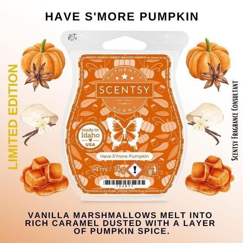 Scentsy have more pumpkin - have, s’more