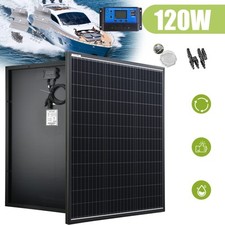 120W 12V Mono Solar Panel Kit