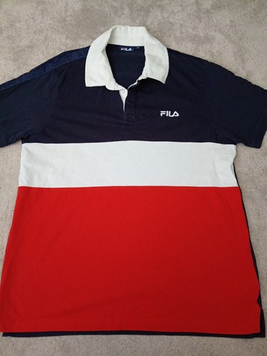 Vintage fila rugby polo - vintage,