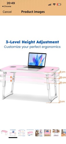 Laptop desk bed table - laptop,
