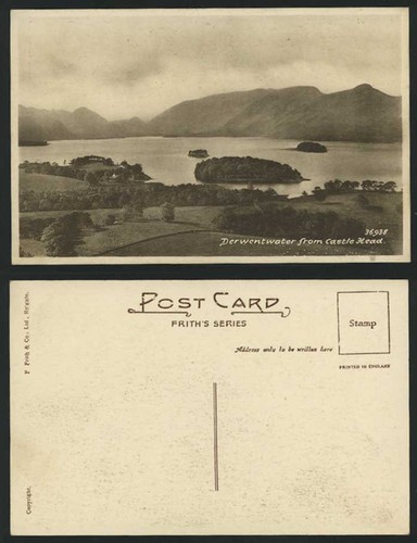 Derwentwater lake from castle - derwentwater,