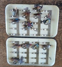 VINTAGE JAPANNED SALMON FLY