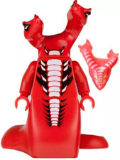 LEGO Ninjago Fangtom Minifigure Red Snake Part njo049 9445 Fangpyre Truck Ambush
