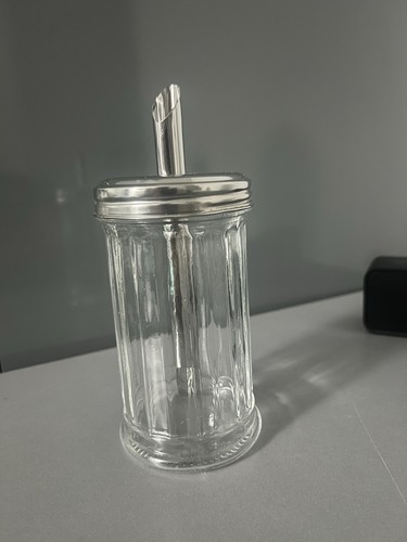Glass sugar dispenser pourer - glass,