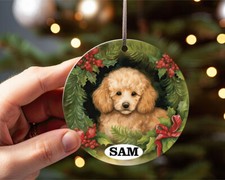 Personalised Watercolor Poodle