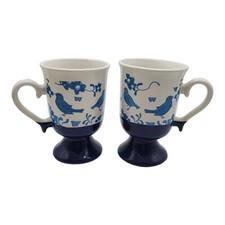 Vintage Set of 2 Stoneware
