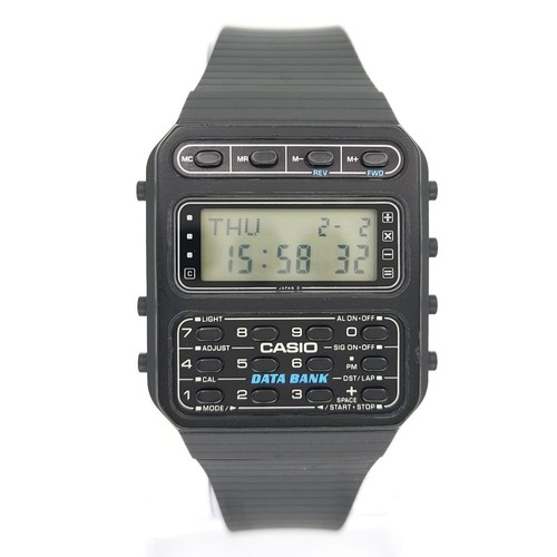 Casio data bank - data,