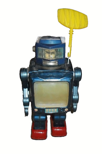 1960s blue radar - 1960s, toy