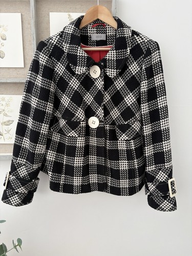 Marks spencer checked - checked, boucle