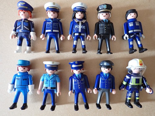 Playmobil police and fireman - playmobil,
