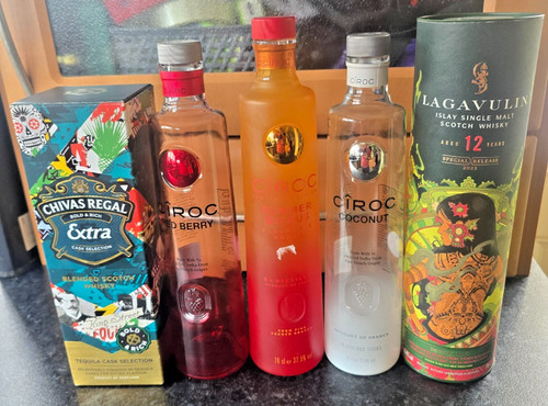 Empty vodka whiskey alcohol - vodka,