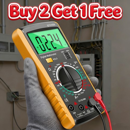 Digital lcd multimeter - digital,