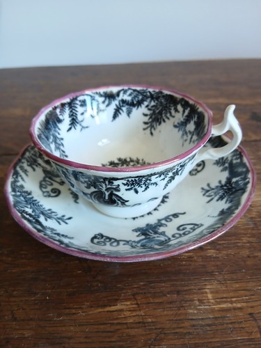 Antique staffordshire bat - staffordshire,