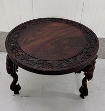 Antique Large Carved Indian