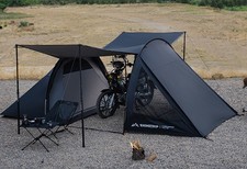 Motorcycle Camping Tunnel Tent