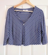 Myrine Blue & Cream Diagonal