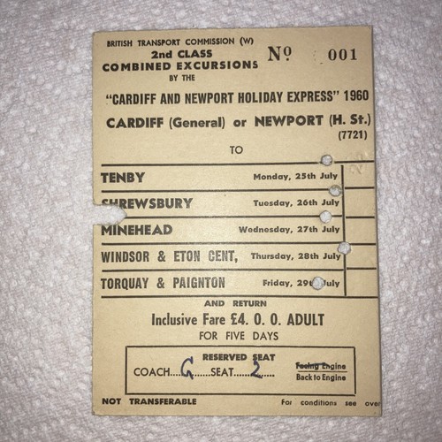 Railway ticket - railway,