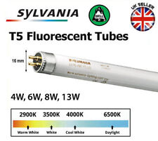 T5 Fluorescent Tubes 16mm diameter G5 Sylvania / High Branded 4w 6w 8w 13w 14w