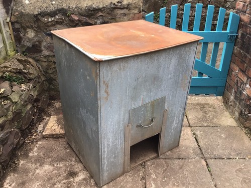 Vintage galvanised coal - vintage,
