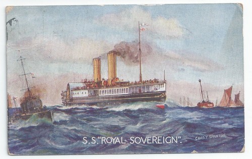 Royal sovereign steamship - sovereign,