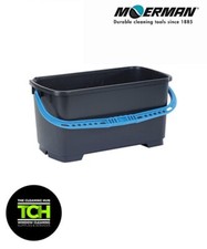 Professional Window Cleaning Bucket Traditional - Moerman 22L Black