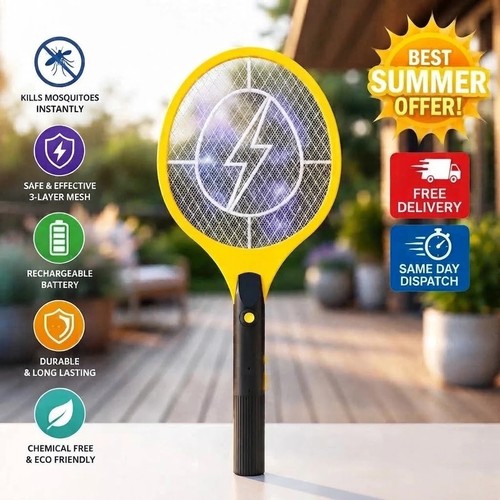 Bug zapper racket electric fly - racket,