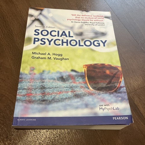 Social psychology hogg - social, &