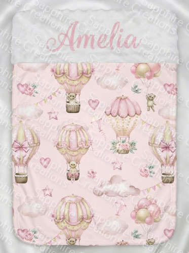 Hot balloon baby - balloon, girls