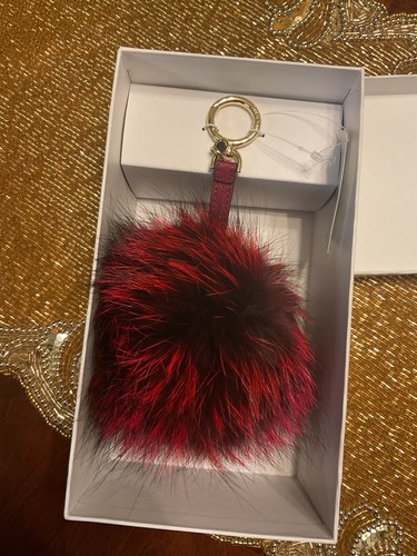 Nib michael kors fur - nib, pom
