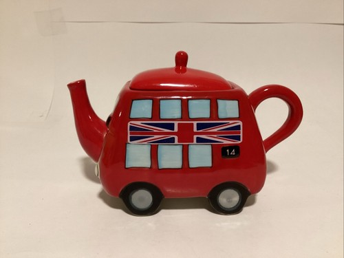 London double decker bus tea - double-decker,
